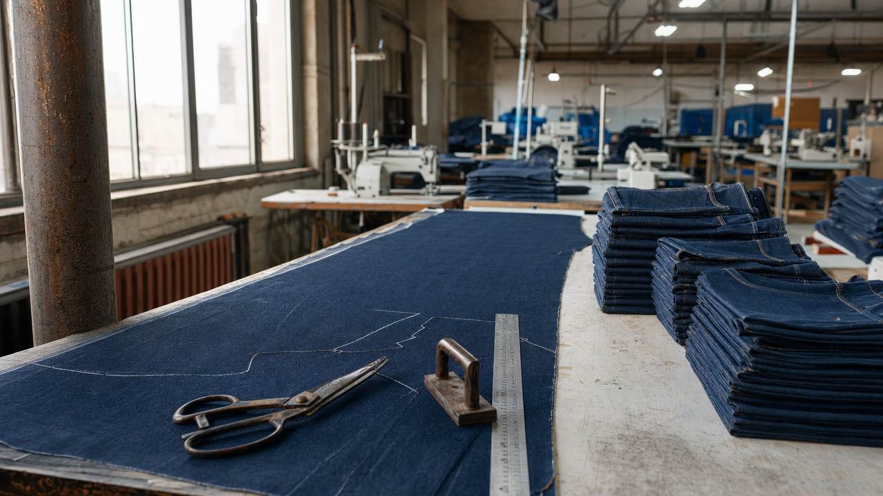Istanbul denim atelier — cutting and production for UK brands